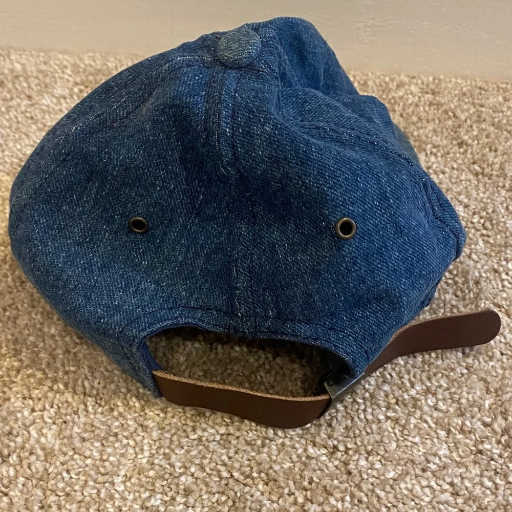 Disney Winnie the Pooh Vintage Denim Cap Hat Adult